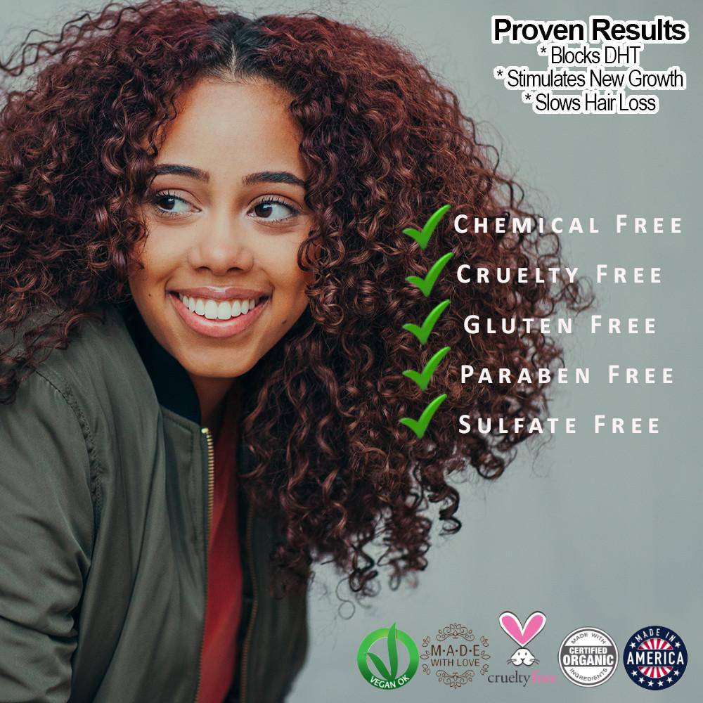 Organic Caffeine Hair Growth Serum – Scalp Treatment-1
