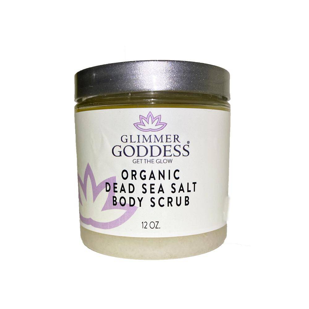 Organic Dead Sea Salt Body Scrub – Exfoliates, Detoxifies & Firms Skin-0
