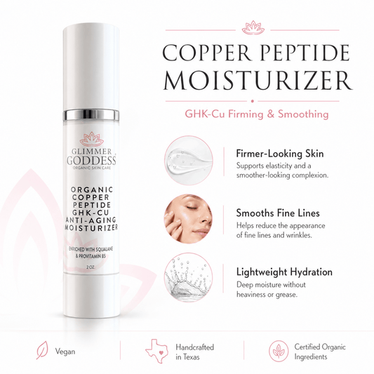 Organic Copper Peptide Moisturizer – Firming & SmoothingMoisturizers