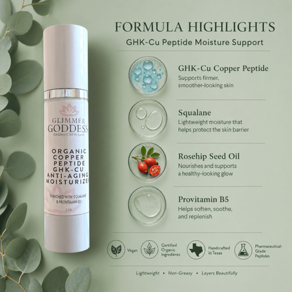 Organic Copper Peptide Moisturizer – Firming & SmoothingMoisturizers