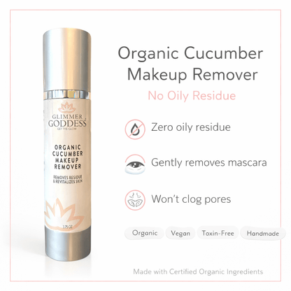 Organic Cucumber Makeup Remover – No Oily ResidueCleansers & Scrubs