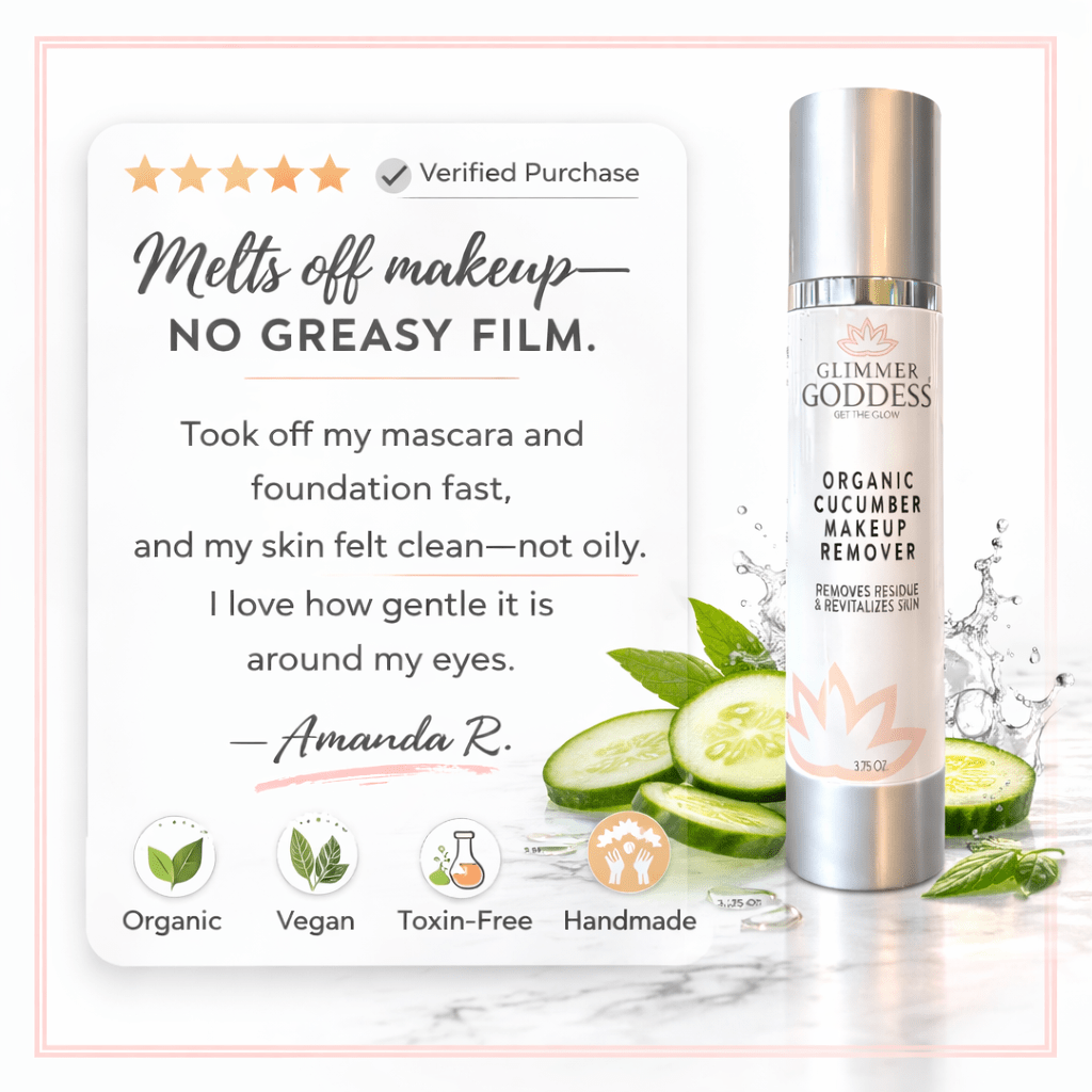 Organic Cucumber Makeup Remover – No Oily ResidueCleansers & Scrubs