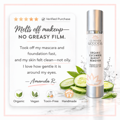 Organic Cucumber Makeup Remover – No Oily ResidueCleansers & Scrubs