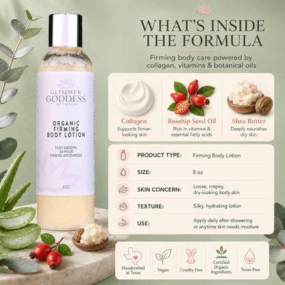 Organic Firming Body Lotion – Skin Tightening FormulaLotions & Creams
