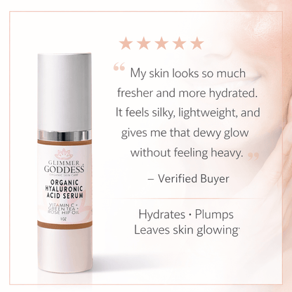 Organic Hyaluronic Acid Serum – Plumping Hydration 1 oz.Serums