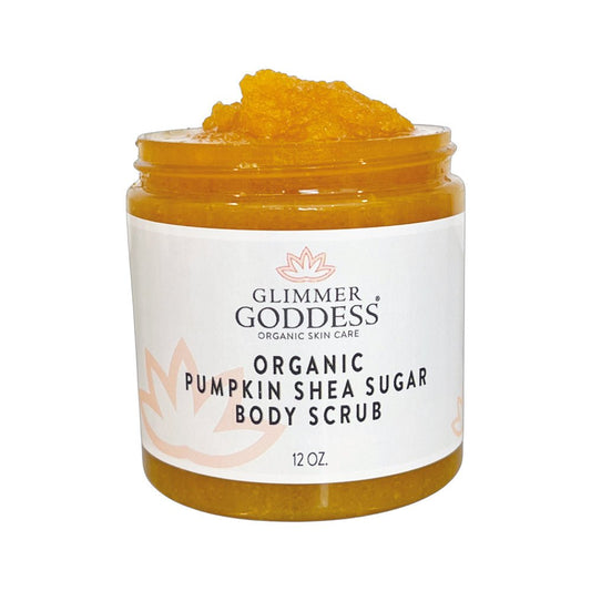 Organic Pumpkin Shea Sugar Body Scrub – Fall Scented Exfoliator for Glowing, Smooth Skin - swipencart