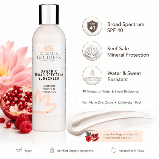 Organic Reef-Safe Sunscreen – Broad Spectrum SPF 40Lotions & Creams