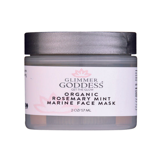 Organic Rosemary Mint Algae Face Mask for Acne & Rosacea-0