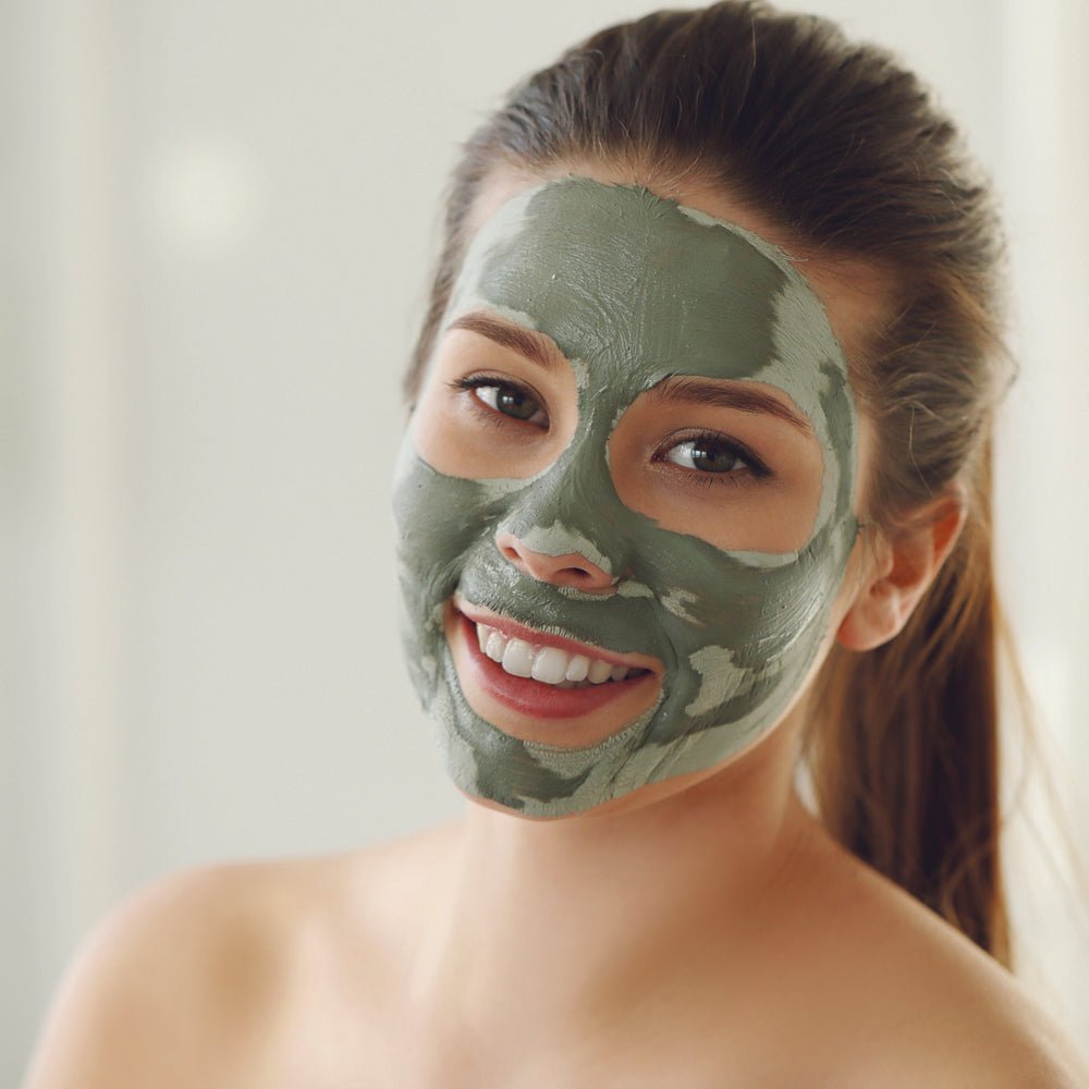 Organic Rosemary Mint Algae Face Mask for Acne & Rosacea-3