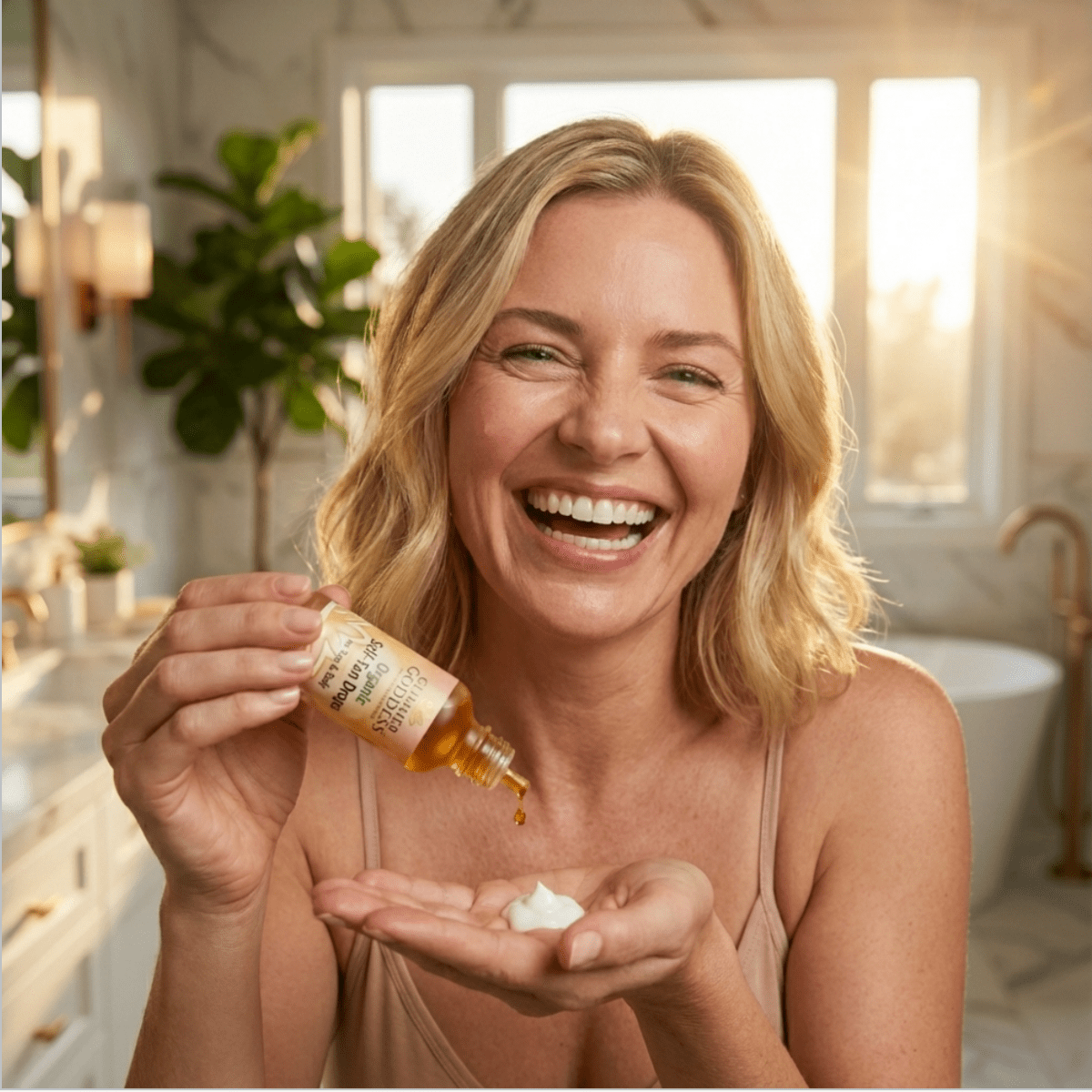 Organic Self Tan Drops – Fast GlowSelf Tanner