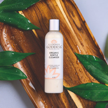 Organic Sensitive Skin Cleanser – Gentle AHA Face Wash-1