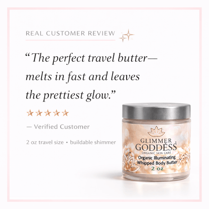 Organic Shimmer Body Butter 2 oz – TravelShimmer