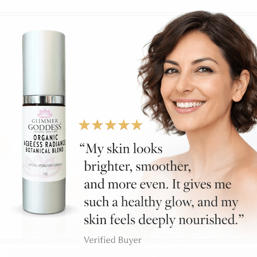 Organic Skin Brightening Serum – Ageless Radiance & Dark Spot TreatmentSerums