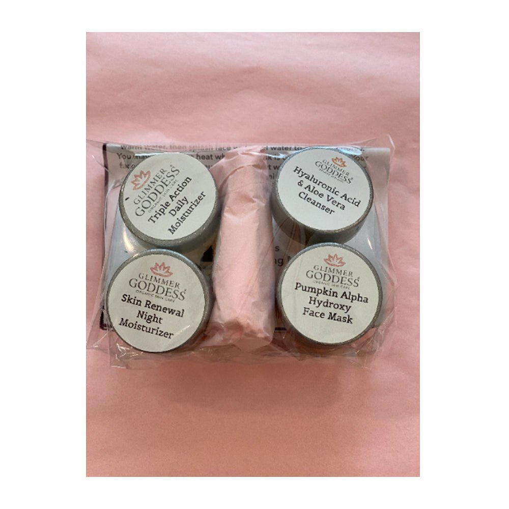Organic Anti-Aging Skin Care Trial Set – 5 Best Sellers + Bonus Mask-0