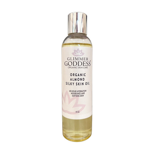 Organic Sweet Almond Silky Skin Oil – 48 Hour Hydration-0