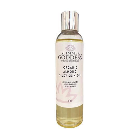Organic Sweet Almond Silky Skin Oil – 48 Hour Hydration-0