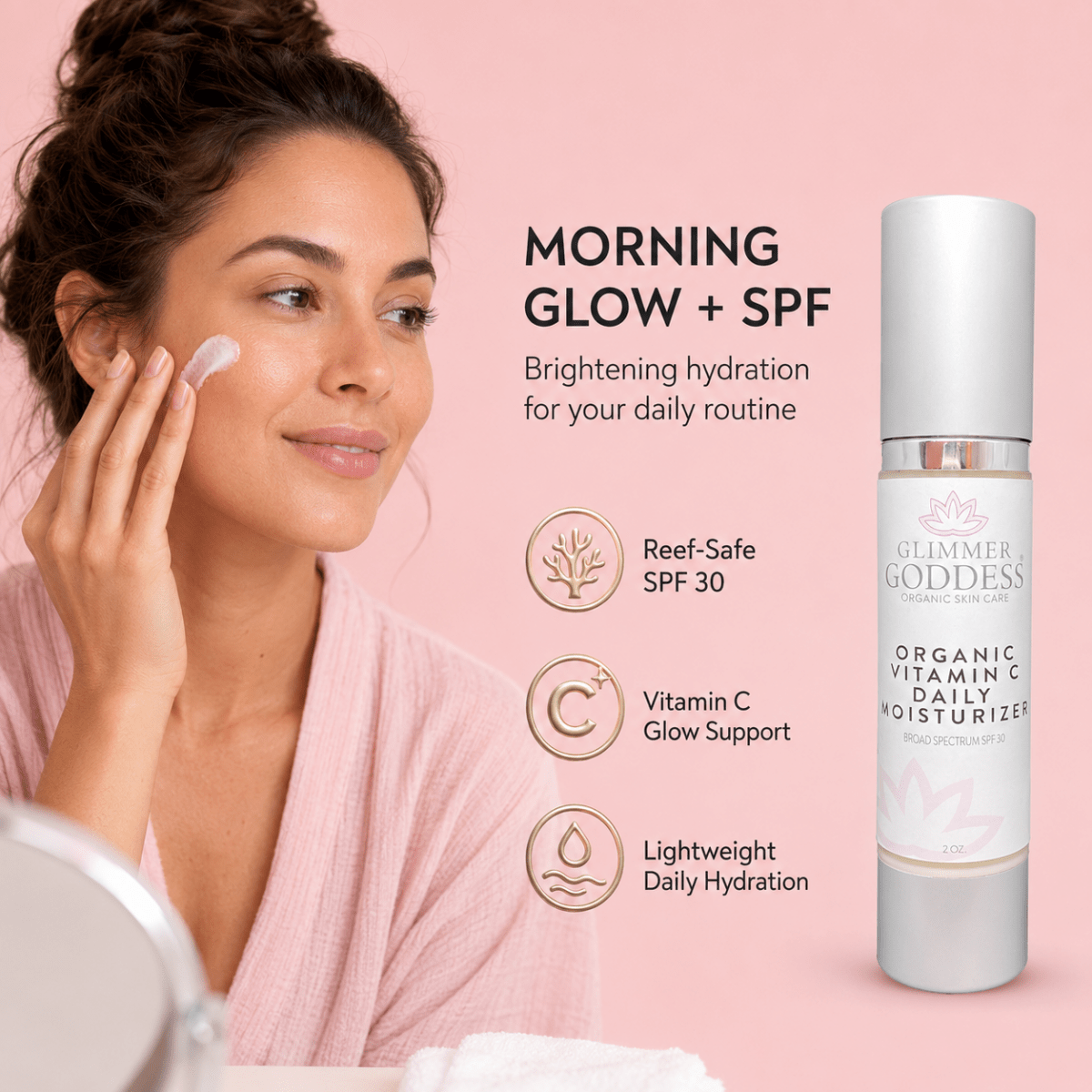 Organic Vitamin C Daily Moisturizer SPF 30 – Brightening FormulaMoisturizers