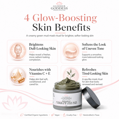 Organic Vitamin C & E Brightening Face MaskMasks & Peels