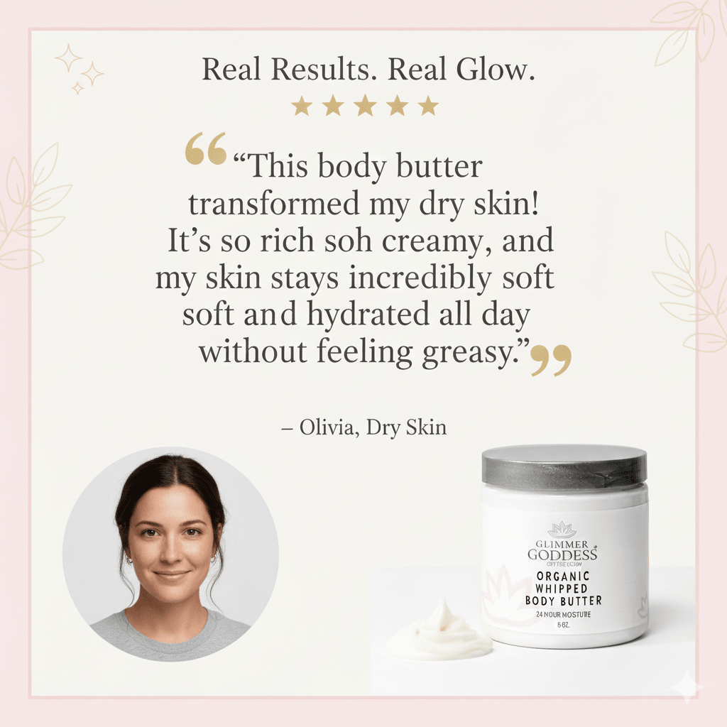 Organic Whipped Body Butter for Extremely Dry SkinLotions & Creams