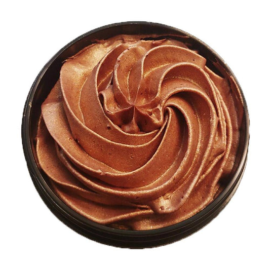 Organic Whipped Bronzing Body Butter – Shimmering Body Moisturizer with Instant Bronze Glow-0