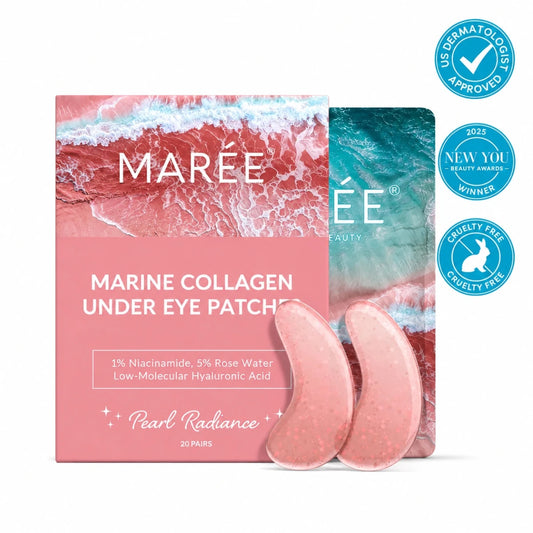 Pink Eye Patches for Puffy Eyes