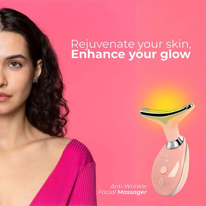 Pursonic LED Glow Set – 7 - in - 1 LED Light Therapy Face Mask + 7 - in - 1 LED Face & Neck Sculpting WandBeauty & Personal Care