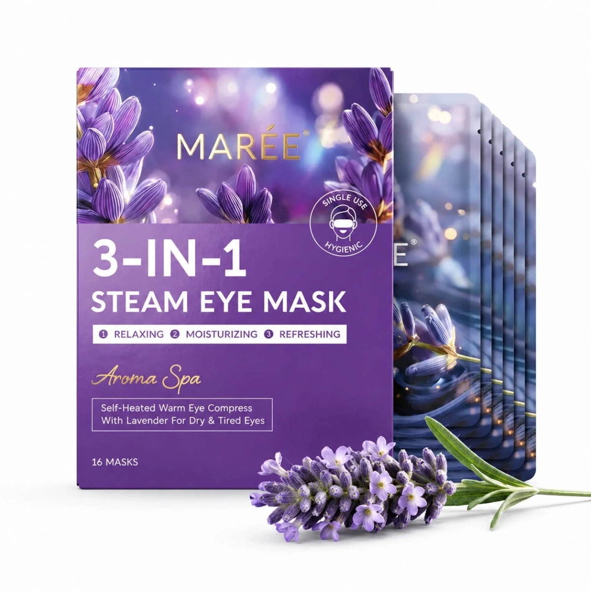 Scented Spa Steam Eye Mask