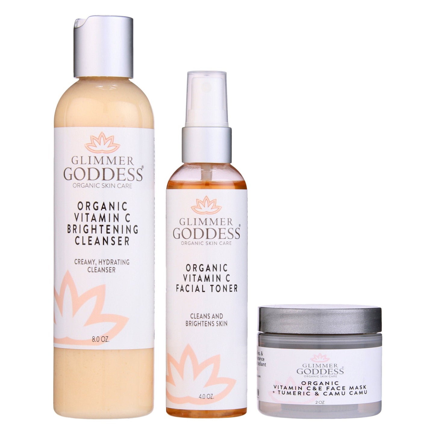 Vitamin C Brighter Skin 3-Step Cleansing Kit-0